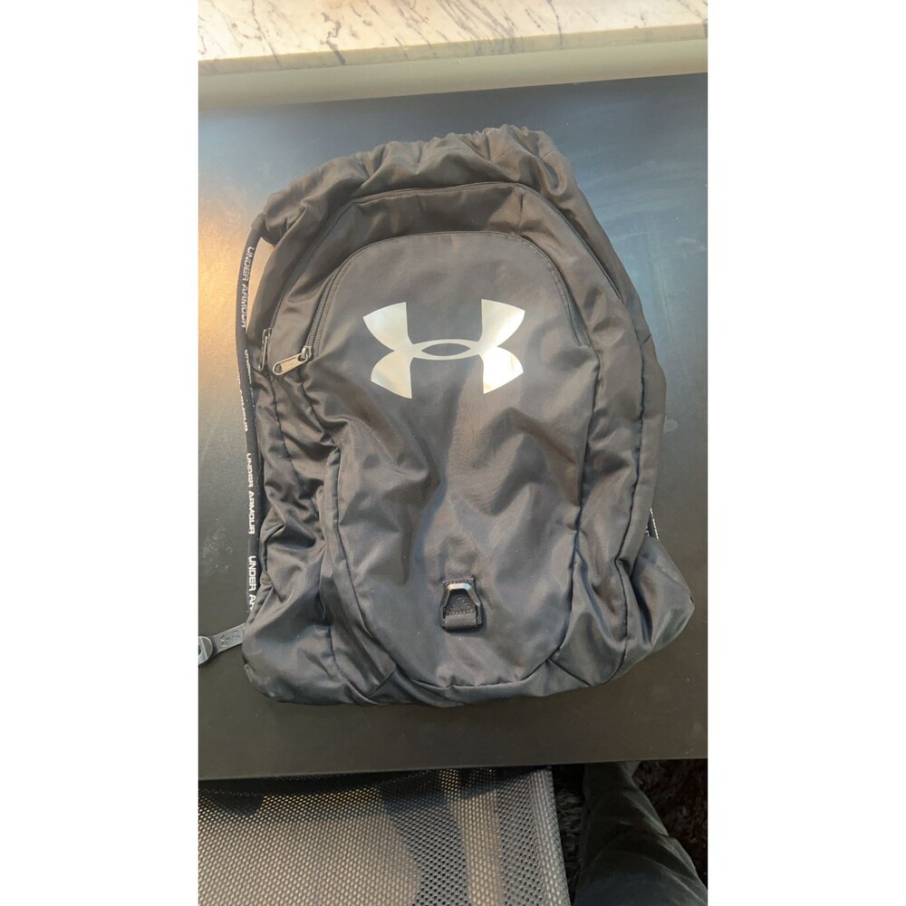 Under Armour UA Undeniable Sackpack 2.0 Drawstring Backpack Black 1342663-001